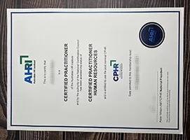 How to make the Australian HR Institute certificate?