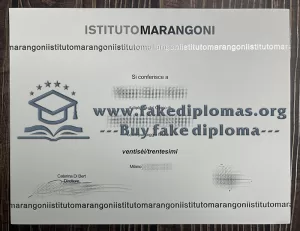 Get Istituto Marangoni fake diploma.