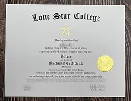 How to order a 100% copy Lone Star College diploma?