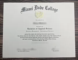 Is it easy to buy a Miami Dade College degree online?