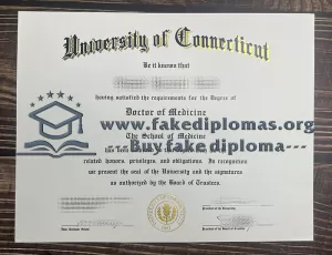 Get University of Connecticut fake diploma, Fake UConn degree.
