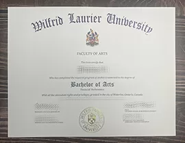 How to order a 100% copy Wilfrid Laurier University diploma?