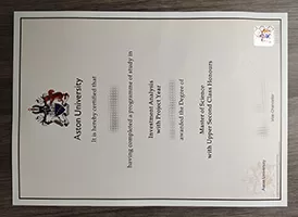 Get Aston University fake diploma online.