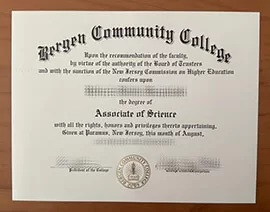 Order Bergen Community College fake diploma online.