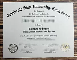 Obtain California State University, Long Beach fake diploma.