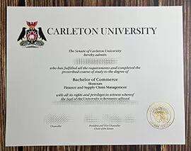 Get Carleton University fake diploma online.