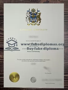 Buy Coventry University fake diploma, Fake Coventry University degree.