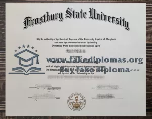 Buy Frostburg State University fake diploma, Fake FSU degree online.