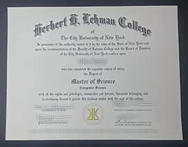 Where to buy Lehman College fake diploma online?