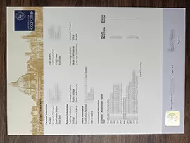 Where to buy Oxford University fake transcript online?