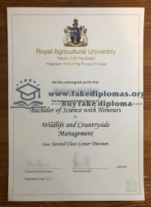 Get Royal Agricultural University fake diploma, Fake RAU degree online.