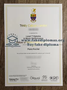 Buy Trinity College London fake diploma, Fake TCL degree.