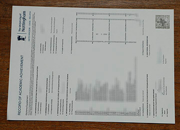 Buy University of Nottingham fake transcript, Fake University of Nottingham diploma.
