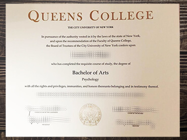 Can i get to buy Queens College fake diploma?