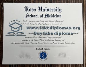 Buy Ross University School of Medicine fake diploma, Fake RUSM degree.