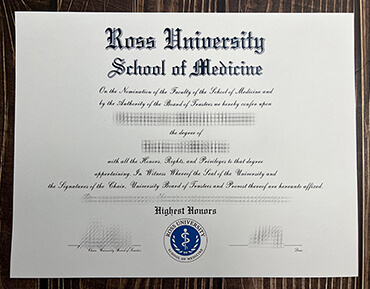 Fake Ross University School of Medicine diploma, Buy RUSM fake degree.