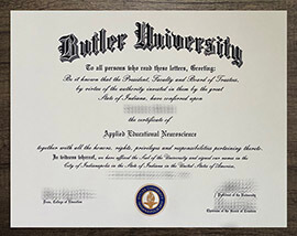 Obtain Butler University fake diploma online.