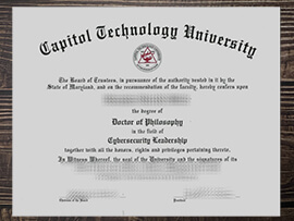 Order Capitol Technology University fake diploma online.
