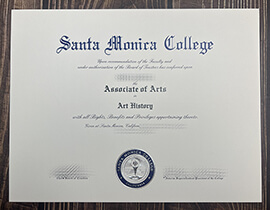 Order Santa Monica College fake diploma, Fake SMC degree.