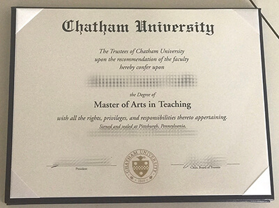 Get Chatham University fake diploma online.
