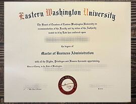 Where to buy Eastern Washington University fake diploma?
