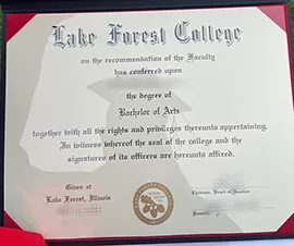 Purchase Lake Forest College fake diploma online.