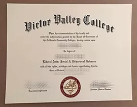 Obtain Victor Valley College fake diploma online.