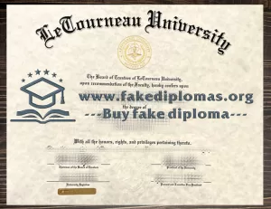 Buy LeTourneau University fake diploma.