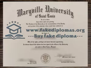 Buy Maryville University fake diploma, Fake Maryville University certificate.