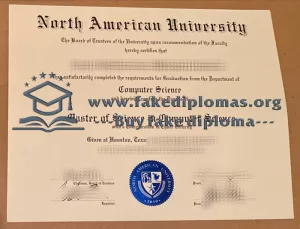 Buy North American University fake diploma, Fake NAU degree.