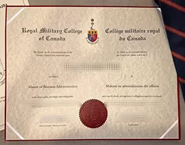 How long to buy Royal Military College of Canada fake diploma?