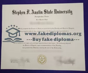 Buy Stephen F Austin State University fake diploma.