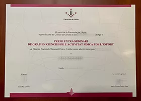 How much to buy Universitat de Lleida fake certificate?