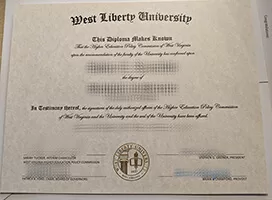 Where to buy West Liberty University fake diploma online?