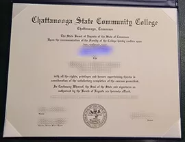 Order Chattanooga State Community College fake degree.