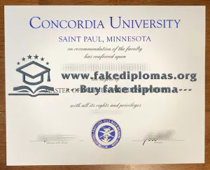 Buy Concordia University St Paul fake diploma online.