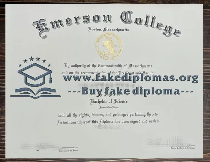 Buy Emerson College fake diploma online.