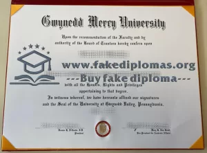 Buy Gwynedd Mercy University fake diploma.