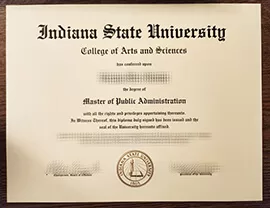 Fast to get the Indiana State University fake diploma.