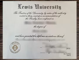 Order Lewis University fake diploma online.
