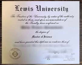 Purchase Lewis University fake diploma online.
