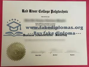 Buy Red River College Polytechnic fake diploma.
