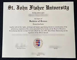 How do i buy St John Fisher University fake diploma?