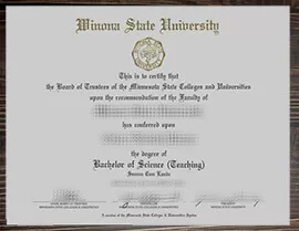 How to get a Winona State University fake diploma?