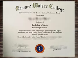 Can i get to buy Edward Waters College fake certificate?