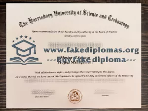 Get Harrisburg University of Science and Technology fake diploma.