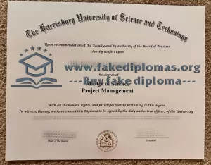 Buy Harrisburg University of Science and Technology fake diploma.