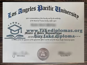 Buy Los Angeles Pacific College fake diploma.