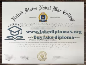 Buy a Naval War College fake diploma.