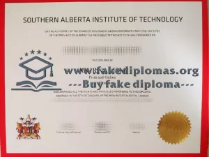 Buy Southern Alberta Institute of Technology fake diploma, Fake SAIT degree.